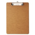  | Universal UNV05562 1/2 in. Capacity 8-1/2 in. x 12 in. Hardboard Clipboard - Brown (6/Pack) image number 2