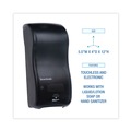 New Year New Savings! Save $25 off $150 | Boardwalk SH900SBBW 5.5 in. x 4 in. x 12 in. 900 mL Bulk Fill Soap Dispenser - Black image number 5