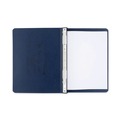 Office Jansan | ACCO A7054133A PRESSTEX 12 in. x 8.5 in. 6 in. Capacity 2 Posts Post Binders with Storage Hooks - Dark Blue image number 3