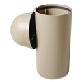 Trash & Waste Bins | Rubbermaid Commercial FG816088BEIG 15 gal. Marshal Classic Plastic Container - Beige image number 2