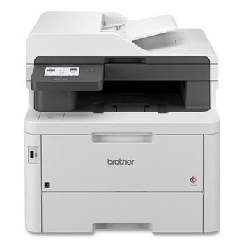 Brother Copy/Fax/Print/Scan Wireless Digital Laser Color All-in-One Printer - White
