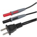 Office Cable Management | Klein Tools 69357 AC Plug to Banana Jacks image number 2