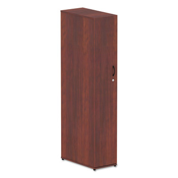 Alera ALEVA621224MC 11.88 in. x 22.78 in. x 65 in. Valencia Series Wardrobe - Medium Cherry