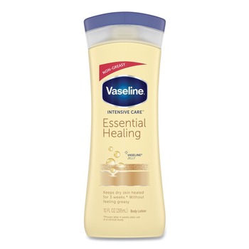 Vaseline 10 oz. Intensive Care Essential Healing Body Lotion with Vitamin E (6/Carton)