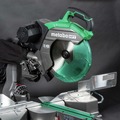 Miter Saws | Metabo HPT C12RSH3M 120V 15 Amp 12 in. Dual Bevel Sliding Corded Miter Saw image number 7