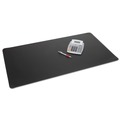  | Artistic LT41-2MS Rhinolin II 24 in. x 17 in. Desk Pad with Antimicrobial Protection - Black image number 1