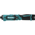 Right Angle Drills | Factory Reconditioned Makita DF012DSE-R 7.2V Lithium‑Ion 1/4 in. Cordless Hex Driver‑Drill Kit with Auto‑Stop Clutch (1.5 Ah) image number 4