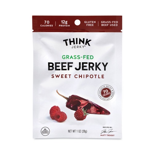 Snacks | Green Rabbit 628 1 oz Beef Jerky - Sweet Chipotle (12/Pack) image number 0