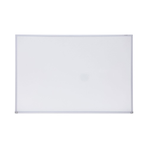  | Universal UNV43623 36 in. x 24 in. Melamine Dry Erase Board with Anodized Aluminum Frame - White Surface image number 0