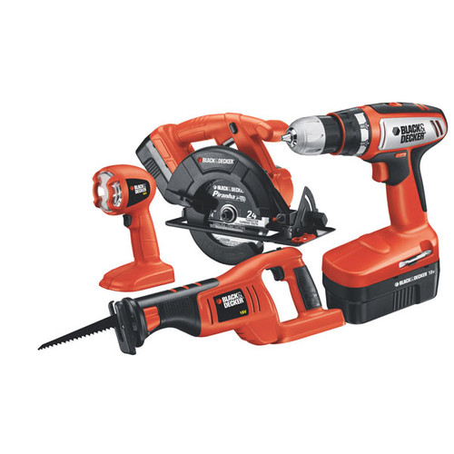 Black and decker firestorm 18v tool set outlet