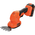 Hedge Trimmers | Black & Decker BCSS820C1 20V MAX Lithium-Ion 3/8 in. Cordless Shear Shrubber Kit (1.5 Ah) image number 5