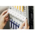 Office & Office Supplies | Durable 196623 36-Key 11.75 x 4.63 x 11 Brushed Aluminum Locking Key Cabinet - Silver image number 6