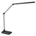  | Alera ALELED908B 3.25 in. W x 6 in. D x 21.5 in. H Adjustable LED Desk Lamp - Black image number 0