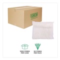Cutlery | Eco-Products EP-S017 Plantware CPLA Cutlery Fork - White (1000/Carton) image number 4