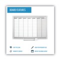  | MasterVision GA0396830 36 in. x 24 in. Aluminum Frame Weekly Planner image number 6