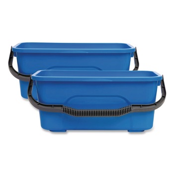 Gritt Commercial GRI1832PK 3-Gallon Window and General Cleaning Bucket - Blue (2/Pack)
