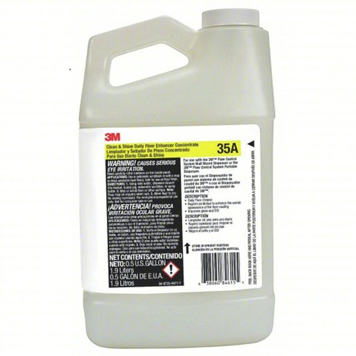 Cleaning & Janitorial Supplies | 3M 35A Clean and Shine Daily Floor Enhancer Concentrate Fragrance Free 32 oz Bottle 4/Carton image number 0