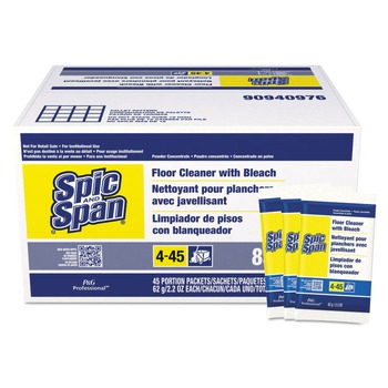 Spic and Span 2.2 oz. Packet Bleach Floor Cleaner (45-Piece/Carton)