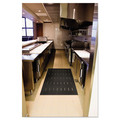Office Furniture & Lighting | Guardian 34030401 36 x 48 Free Flow Comfort Utility Floor Mat - Black image number 4