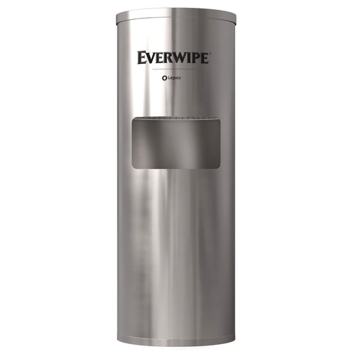 Paper & Dispensers | Tork 192853 15 in. x 15 in. x 37.25 in. Stainless Steel Wet Wipe Stand image number 0