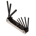 Hand Tool Sets | Klein Tools 70591 9-Key SAE Folding Hex Key Set image number 5