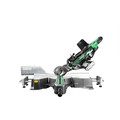 Miter Saws | Factory Reconditioned Metabo HPT C12RSH2SM 15 Amp Dual Bevel 12 in. Corded Sliding Compound Miter Saw image number 4