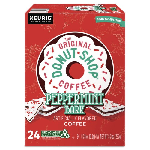 Food Service | The Original Donut Shop 5000355565 K-Cup Pods - Peppermint Bark (24/Box) image number 0