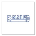 Office Jansan | Universal UNV10058 Pre-Inked One-Color E-MAILED Message Stamp - Blue image number 4