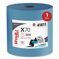 Office Jansan | WypAll 41611 X70 12.4 in. x 12.2 in. Cloths - Jumbo, White (870/Roll, 1 Roll/Carton) image number 1