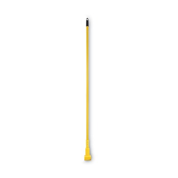 Boardwalk 60 in. Plastic Jaw Aluminum Mop Handle - Yellow