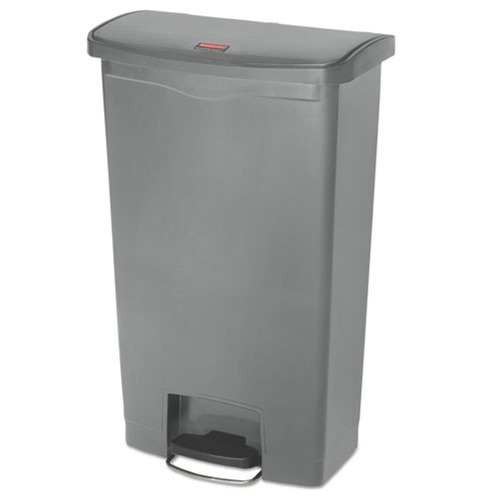 Rubbermaid Commercial Slim Jim Front Step Style Resin Step-On Container image number 0