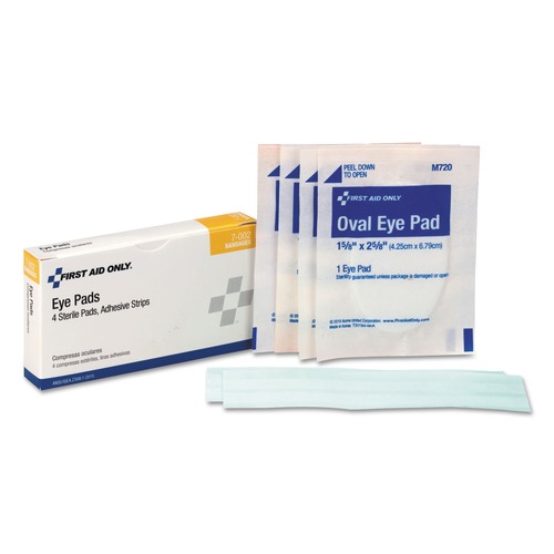 First Aid | First Aid Only 7-002-001 8-Pieces First Aid Kit Refill (4/Box) image number 0