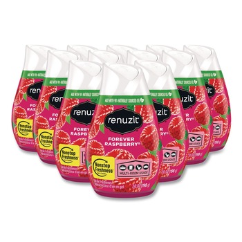 Renuzit 7 oz Solid Adjustables Air Freshener - Forever Raspberry (12/Carton)