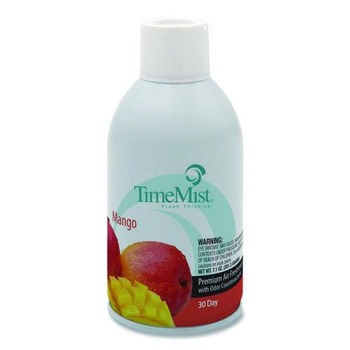 TimeMist 6.6 oz. Aerosol Metered Fragrance Dispenser Refills - Mango (12/Carton)