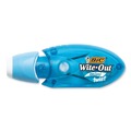Office Jansan | BIC WOMTP21 Wite-Out Mini Twist 0.2 in. x 314 in. Non-Refillable Correction Tape - Blue/Fuchsia Applicators (2/Pack) image number 4
