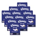 Paper Towels and Napkins | Kleenex 54308 Ultra Soft 3-Ply Facial Tissue - White (12/Carton) image number 0