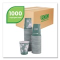 Cups and Lids | Eco-Products EP-BHC12-WAPK 12 oz. World Art Renewable and Compostable Hot Cups - Gray (50/Pack) image number 5