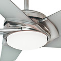 Ceiling Fans | Casablanca 59094 54 in. Contemporary Stealth Brushed Nickel Platinum Indoor Ceiling Fan image number 4