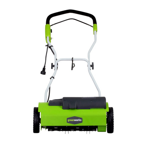 canadian tire greenworks dethatcher