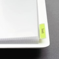 Office Jansan | Avery 01318 Heavy-Duty 1 in. Capacity 11 in. x 8.5 in. 3 Ring View Binder with DuraHinge, One Touch EZD Rings, and Extra-Wide Cover - White image number 6