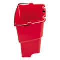 Mop Buckets | Rubbermaid Commercial 2064907 WaveBrake 2.0 18 Quart Plastic Dirty Water Bucket - Red image number 1