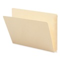 Office Jansan | Smead 24250 Extended Straight End Tab Manila Folders - Letter, Manila (100/Box) image number 0