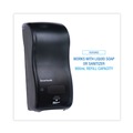 New Year New Savings! Save $25 off $150 | Boardwalk SH900SBBW 5.5 in. x 4 in. x 12 in. 900 mL Bulk Fill Soap Dispenser - Black image number 4