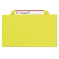Office Jansan | Smead 13734 Pressboard Four-Section Top Tab Classification Folders - Letter, Yellow (10/Box) image number 2