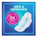 Cleaning & Janitorial Supplies | Always 97020 Size 2 Ultra Thin Super Absorbent Pads with Wings (3/Carton) image number 2