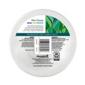 Food Service | Hefty RFP D77300PK 6.75 in. Diameter ECOSAVE Sugarcane Plate Tableware - White (30/Pack) image number 3