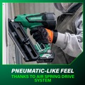 Framing Nailers | Metabo HPT NR3690DRM MultiVolt 36V Brushless Lithium-Ion 21 Degree Cordless Framing Nailer Kit (2.5 Ah) image number 4