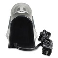 Office Jansan | Westcott 15510 4.25 in. x 7 in. x 4.75 in. AC-Powered iPoint Evolution Axis Pencil Sharpener - Black/Silver image number 2