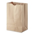 Labor Day Sale! Save $30 off $199! | Ross & Wallace Paper Products 110411 57 lbs. Capacity 12 in. x 7 in. x 17 in. Grocery Paper Bags - Kraft (500/Bundle) image number 2