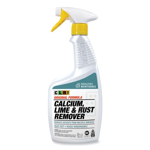Cleaning & Janitorial Supplies | CLR PRO FM-CLR32-6PRO 32 oz. Spray Bottle Calcium, Lime, and Rust Remover (6/Carton) image number 0